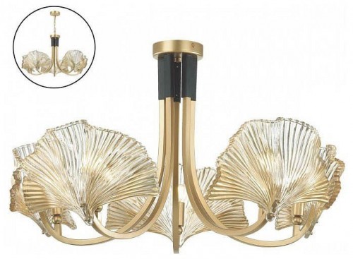 Подвесная люстра Odeon Light Ventaglio 4870/5 Подвесная люстра Odeon Light Ventaglio 4870/5