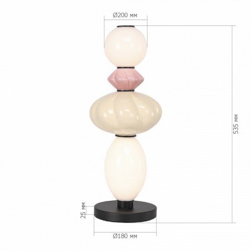 Интерьерная настольная лампа ST Luce Florentini SL6134.404.01