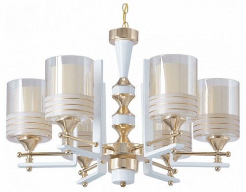 Подвесная люстра Arte Milano Florentia-6087 306087/6 Wh/Gd