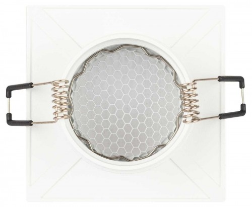 Светильник встраиваемый алюминиевый ЭРА KL110 WH под лампу MR16 GU5.3 белый матовый Б0061529