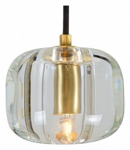 Подвесной светильник Belfast Pansy 6214-1 BR CL Подвесной светильник Belfast Pansy 6214-1 BR CL