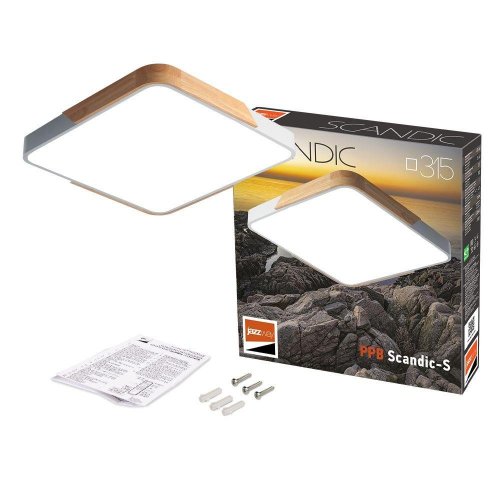 Потолочный светодиодный светильник Jazzway PPB Sсandic-S 5037298 Потолочный светодиодный светильник Jazzway PPB Sсandic-S 5037298