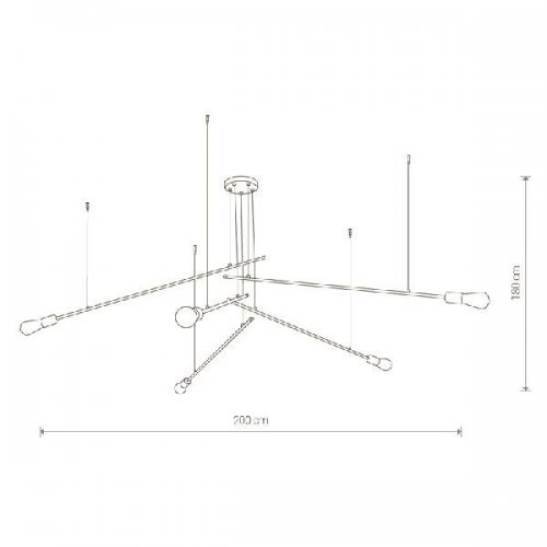 Подвесная люстра Nowodvorski Pile 9127 Подвесная люстра Nowodvorski Pile 9127