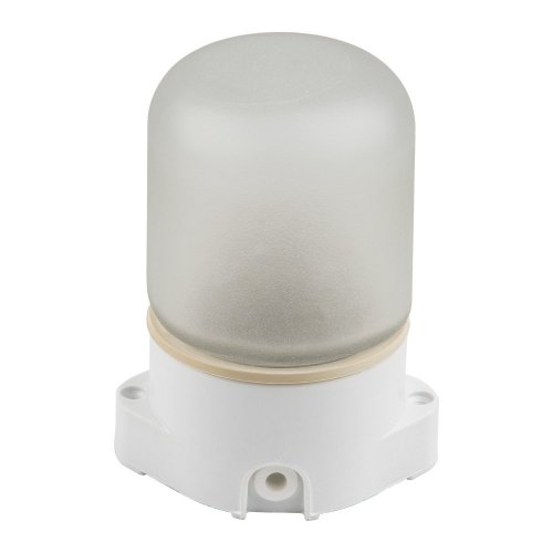 Потолочный влагозащищенный светильник для бань и саун Uniel UWL-K01R 60W/E27 IP65 White UL-00011471 Потолочный влагозащищенный светильник для бань и саун Uniel UWL-K01R 60W/E27 IP65 White UL-00011471