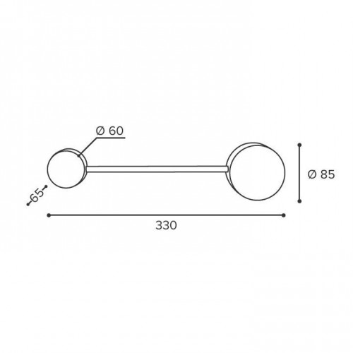 Накладной светильник Wolta Molecule WSL-GX53/13ST
