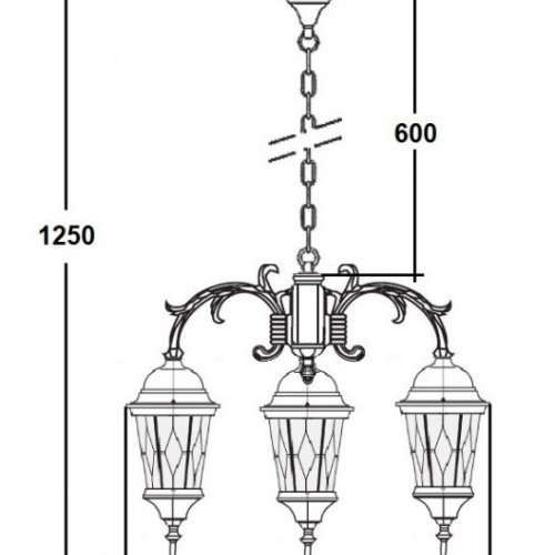 Уличный светильник подвесной ASTORIA 2M 91470M/3/16 cover Gw ромб Уличный светильник подвесной ASTORIA 2M 91470M/3/16 cover Gw ромб