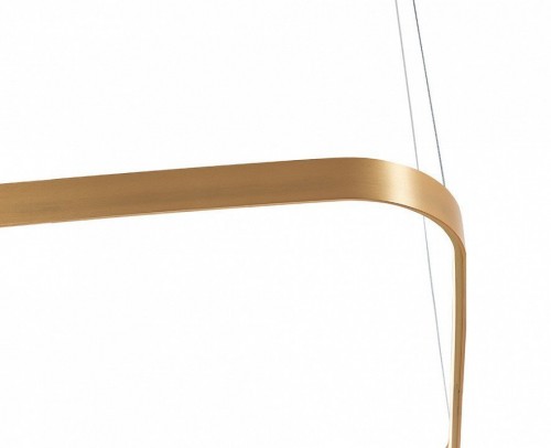 Подвесной светодиодный светильник Italline IT013-6031 gold 3000K