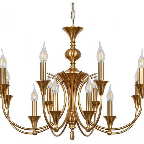 Подвесная люстра Arte Lamp Collinetta A4094LM-12PB Подвесная люстра Arte Lamp Collinetta A4094LM-12PB