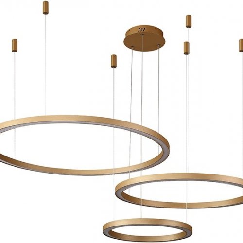 Подвесной светильник Fortuna FORTUNA SP158W LED D400+600+800 GOLD