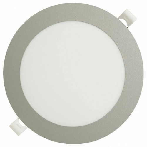 Светодиодный светильник Feron AL500 встраиваемый 12W 4000K серый 51612