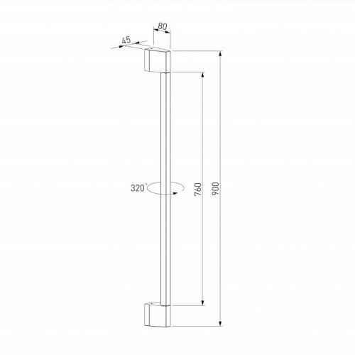 Уличный настенный светодиодный cветильник Elektrostandard Argos 35122/D черный a069746