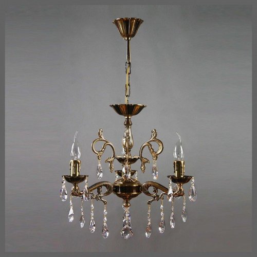 Подвесная люстра Ambiente by Brizzi Leon 2128/3 PB Tear Drop