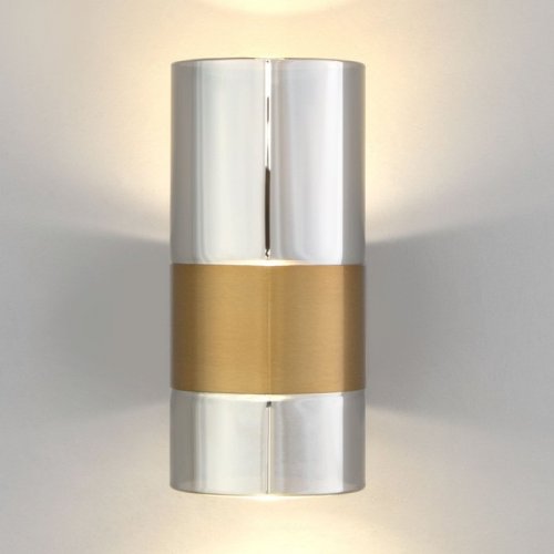 Настенный светильник Watford 40021/1 LED латунь/дымчатый Настенный светильник Watford 40021/1 LED латунь/дымчатый