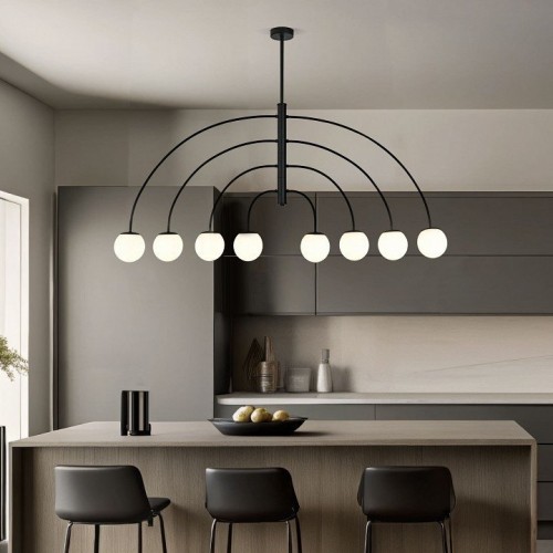 Потолочная люстра Eurosvet Cenacolo 30179/8 черный