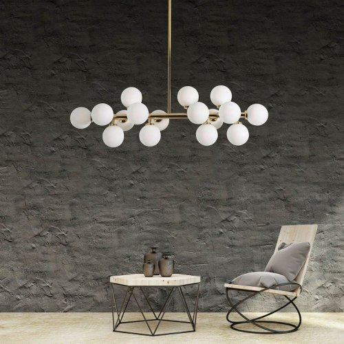 Подвесная люстра Lumina Deco Marsiada LDP 6033-16 GD Подвесная люстра Lumina Deco Marsiada LDP 6033-16 GD