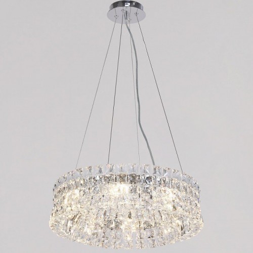 Подвесная люстра ILLUMICO IL5130 IL5130-500PZF-25 CH ELITE Подвесная люстра ILLUMICO IL5130 IL5130-500PZF-25 CH ELITE