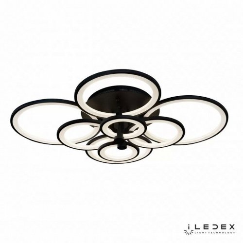Потолочная люстра iLedex Ring A001/8 BK Потолочная люстра iLedex Ring A001/8 BK