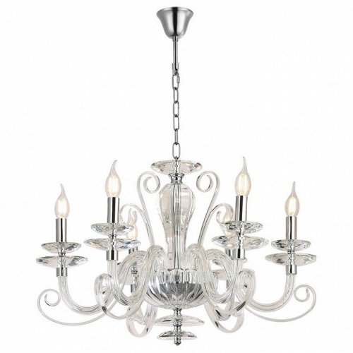 Подвесная люстра Newport 8570 8576/C chrome Подвесная люстра Newport 8570 8576/C chrome