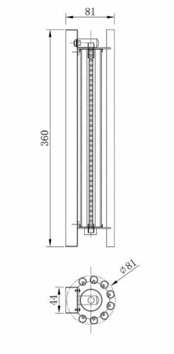 Бра Maytoni Sonata MOD410WL-L12CH3K