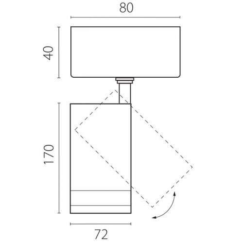 Спот Canno Pro C4206SO