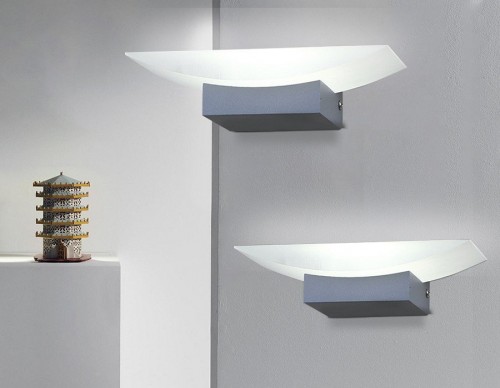Бра Ambrella light Wall 3 FW199 SGR серый песок LED 4200K 5W 200*75*90