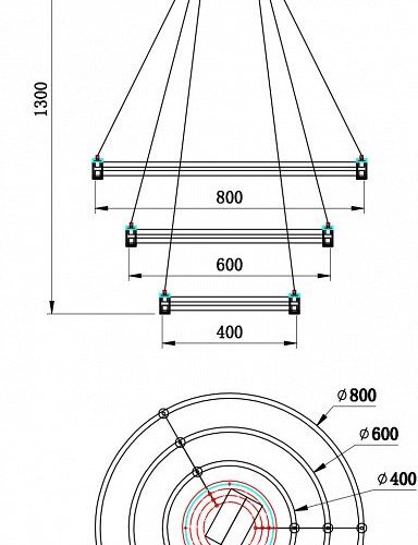Подвесной светильник Stilfort 4006/05/03P Подвесной светильник Stilfort 4006/05/03P