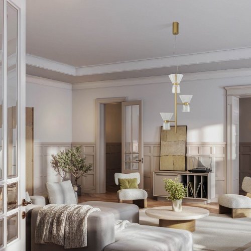 Подвесная люстра Mantra New York 9218 Подвесная люстра Mantra New York 9218