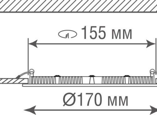 Точечный светильник City DL18454R12W1W