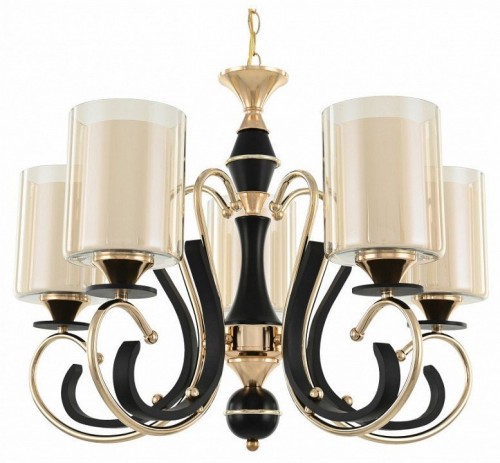 Подвесная люстра Arte Milano Florentia-2237 302237/5 Bk/Gd