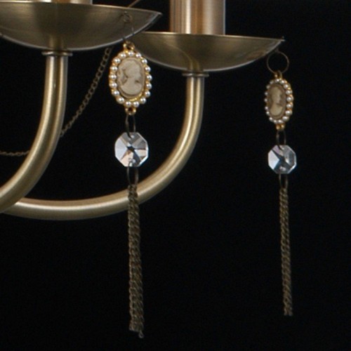 Подвесная люстра Illumico IL0023-5PSQ-24 AB CASTOR