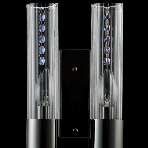 Бра Crystal Lux OTONO AP2 BLACK CHROMIUM/TRANSPARENTE Бра Crystal Lux OTONO AP2 BLACK CHROMIUM/TRANSPARENTE