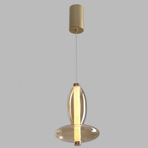 Подвесной светодиодный светильник Crystal Lux Quasar SP10W Led Amber Подвесной светодиодный светильник Crystal Lux Quasar SP10W Led Amber