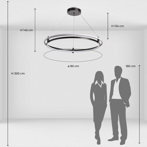 Подвесной светильник DeMarkt Ральф 675014802