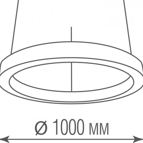 Подвесной светильник Donolux Aura DL1000S90WW Black