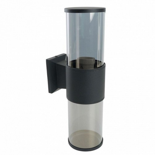 Светильник садово-парковый Feron DH1302, на стену вверх/вниз,  E27 230V, черный 51331