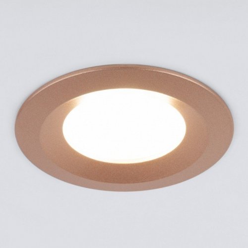 Встраиваемый светильник Elektrostandard 110 MR16 золотой a053333