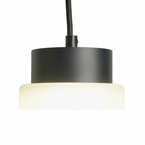 Светильник потолочный Feron Barrel HL4608 OPAL levitation 12W, 230V, GX53, черный, на подвесе 1,7 м