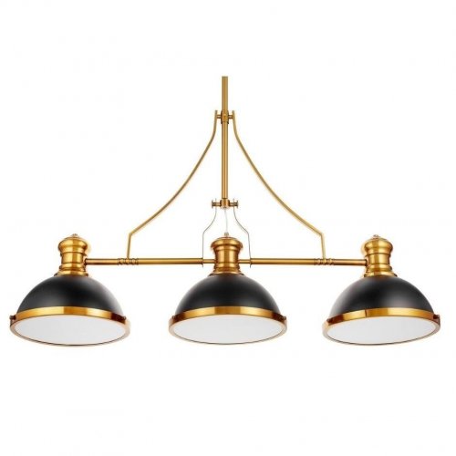 Подвесная люстра Lumina Deco Ettore LDP 710-3 BK+MD