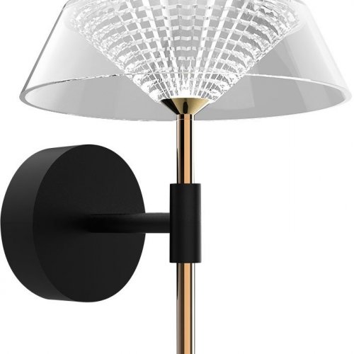 Бра MD21001018 MB21001018-1A black/gold Бра MD21001018 MB21001018-1A black/gold