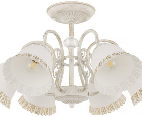 Потолочная люстра AM340800 340800/6 WT+G Потолочная люстра AM340800 340800/6 WT+G