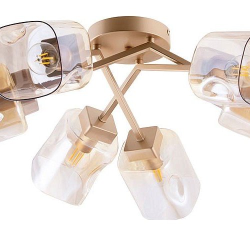 Потолочная люстра Arte Lamp Amfora A2318PL-6SG