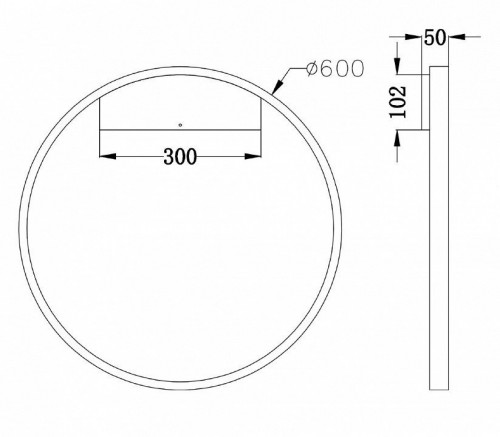 Настенный светильник Maytoni Rim MOD058WL-L35BS4K