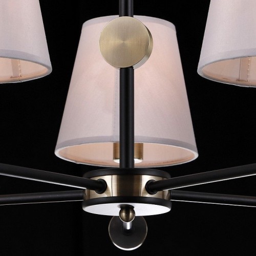 Потолочная люстра Illumico IL0394-5CSQ-24 BK AB CASTOR