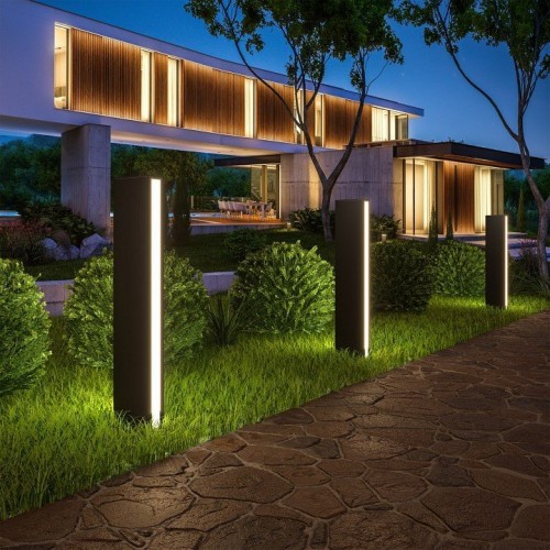 Уличный светодиодный светильник Elektrostandard 1538 Techno Led черный a053316