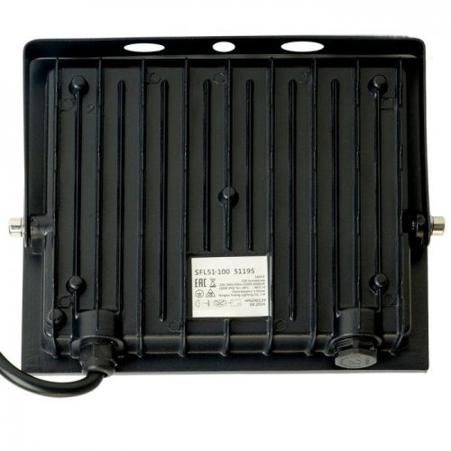 Светодиодный прожектор SAFFIT SFL51-100 IP65 100W 6500K черный 51195