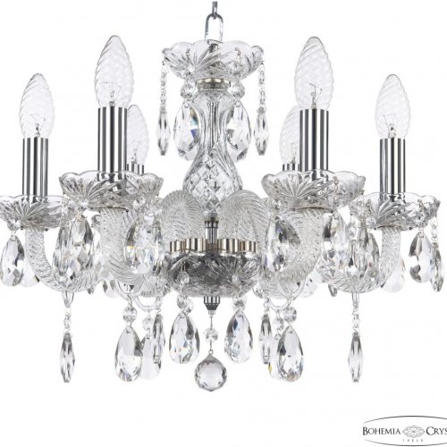 Подвесная люстра Bohemia Ivele Crystal 117 117/6/141 Ni