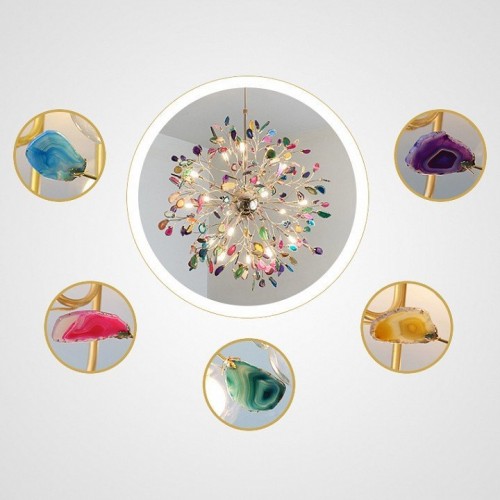 Потолочная люстра ImperiumLoft agate-801