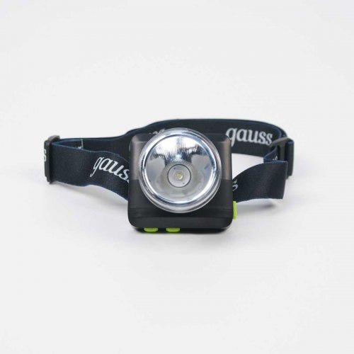 Налобный светодиодный фонарь Gauss аккумуляторный 60х70 100 лм GF401 Налобный светодиодный фонарь Gauss аккумуляторный 60х70 100 лм GF401
