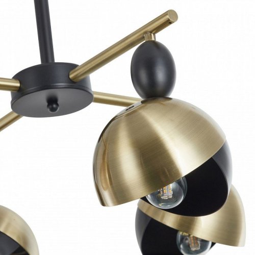 Потолочная люстра Arte Milano 271307/4 BK/GD