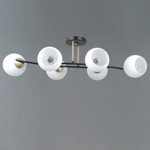Светильник потолочный Illumico IL0798-6CSQ-25 BK AB TRENTO